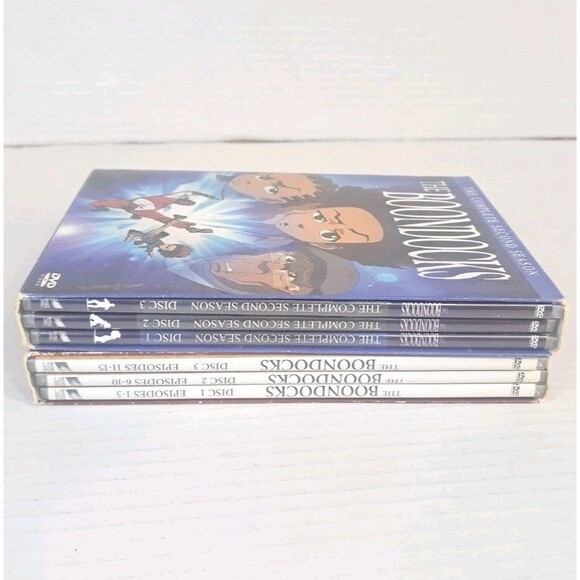 The Boondocks Complete 1st & 2nd Season DVD Set Uncut Uncensored Bundle - Picture 3 of 4
